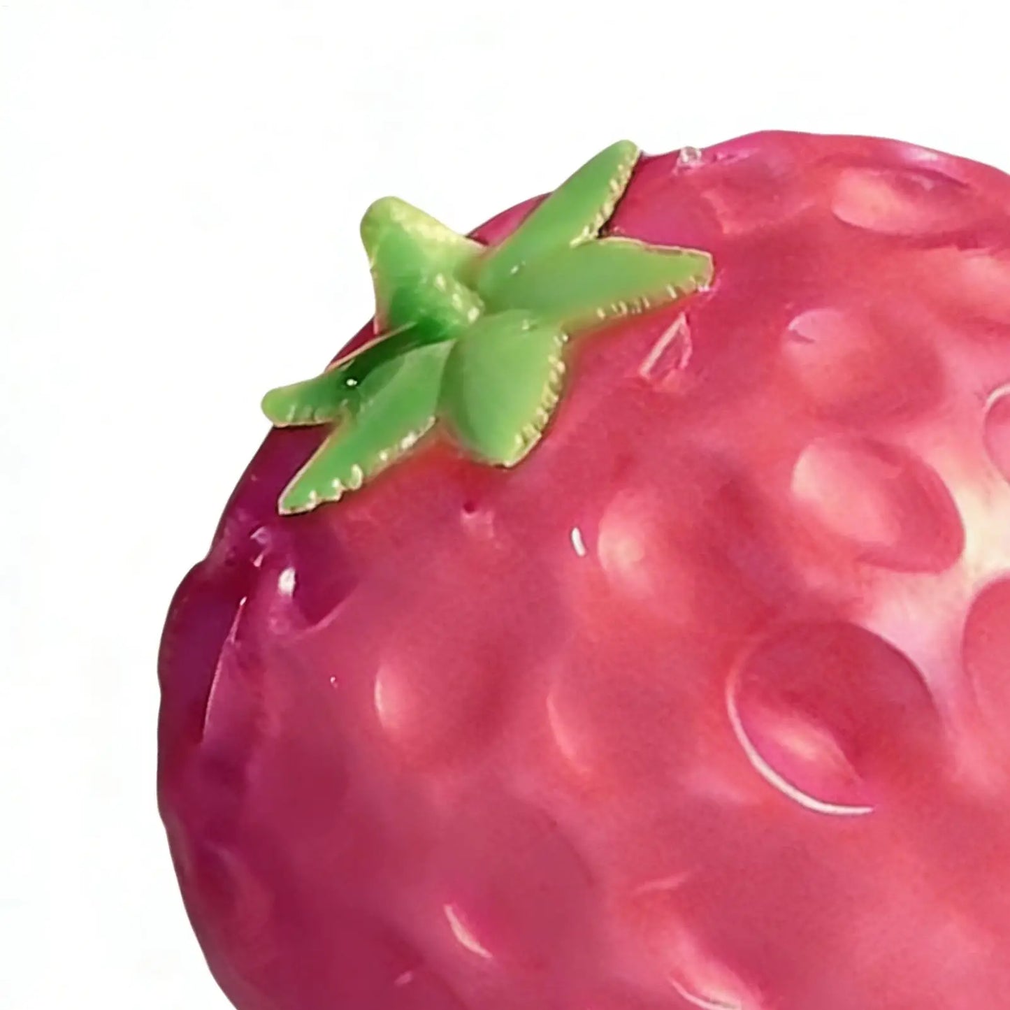 Color Changing Strawberry Squeeze Ball | Stress Relief Fidget Toy for Kids and Adults